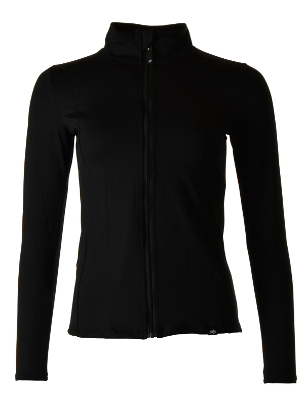 JULIET FULLZIP | Dame Black