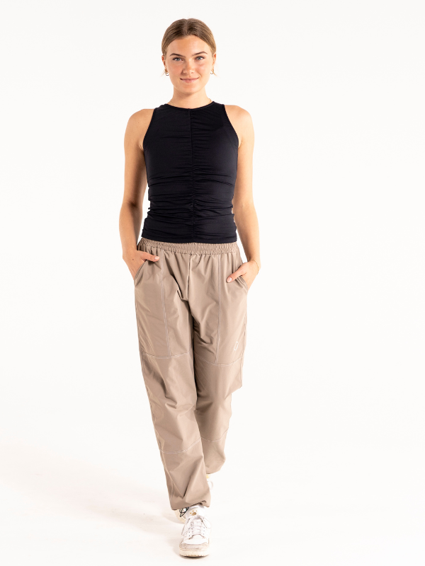 Wrinkle top Black