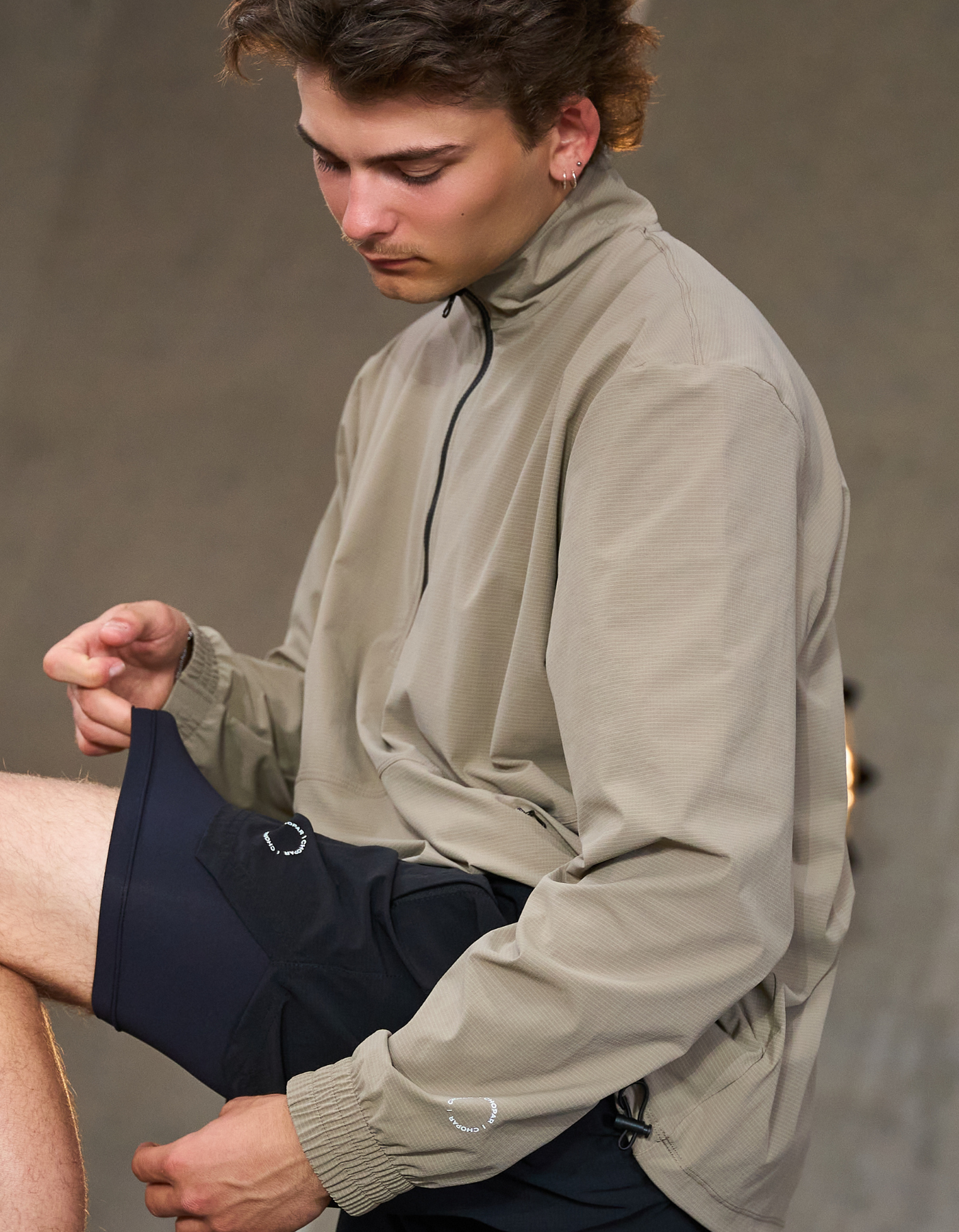 Tech anorak 02 | Unisex | Beige