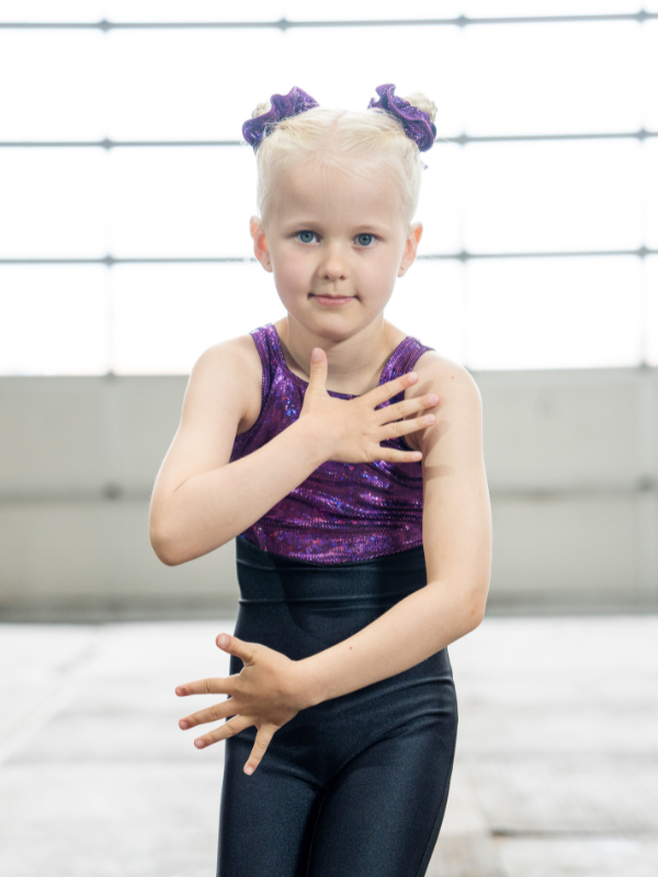 Karlie heldragt Purple