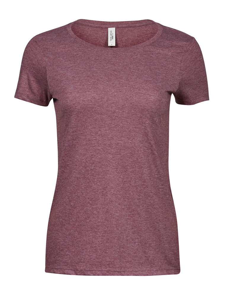 Tee Jays | Urban Melange Tee | Dame Black melange