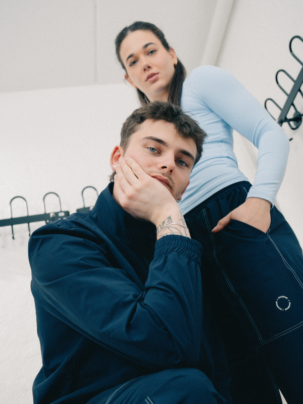 Tech 02 pants | Unisex Navy