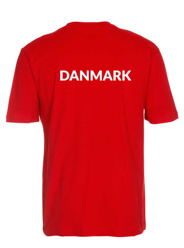 GymDanmark T-shirt | Unisex | Red