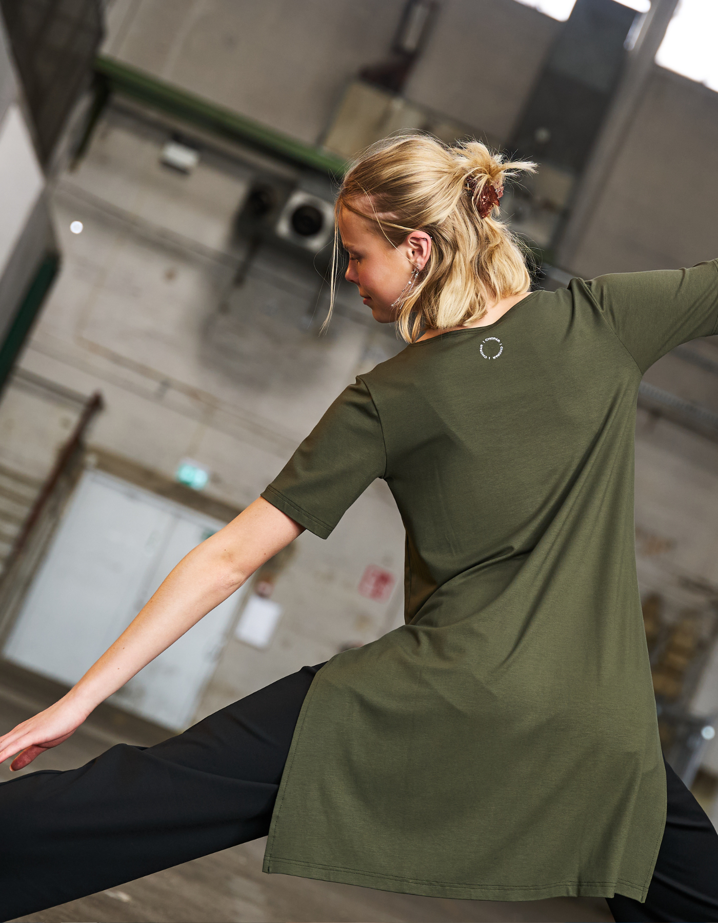 Aro top | Dame Army Green