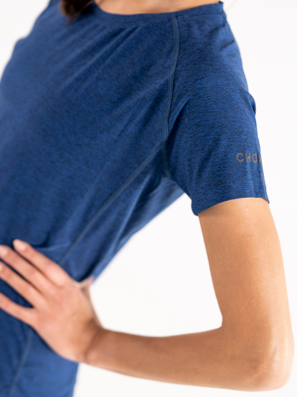 Performance tee | Dame Blue