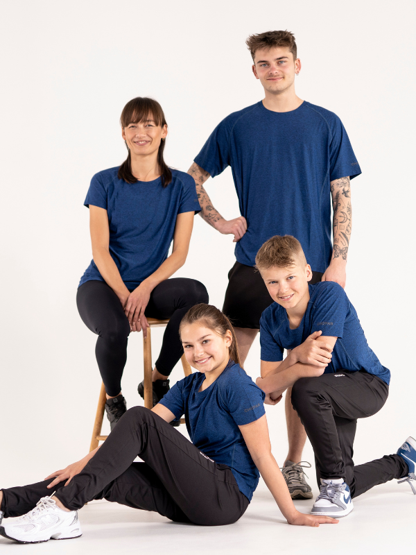 Performance tee | Herre Blue