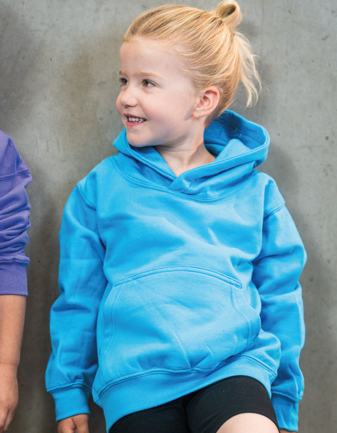 Hoodie til børn | Hawaii Blue