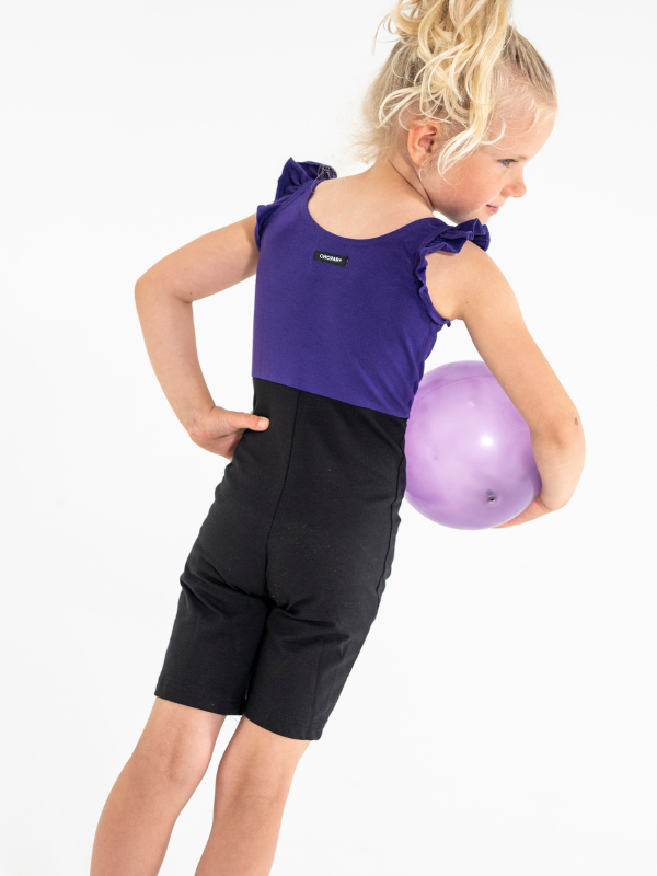 Catsuit | NS-152 Black-purple