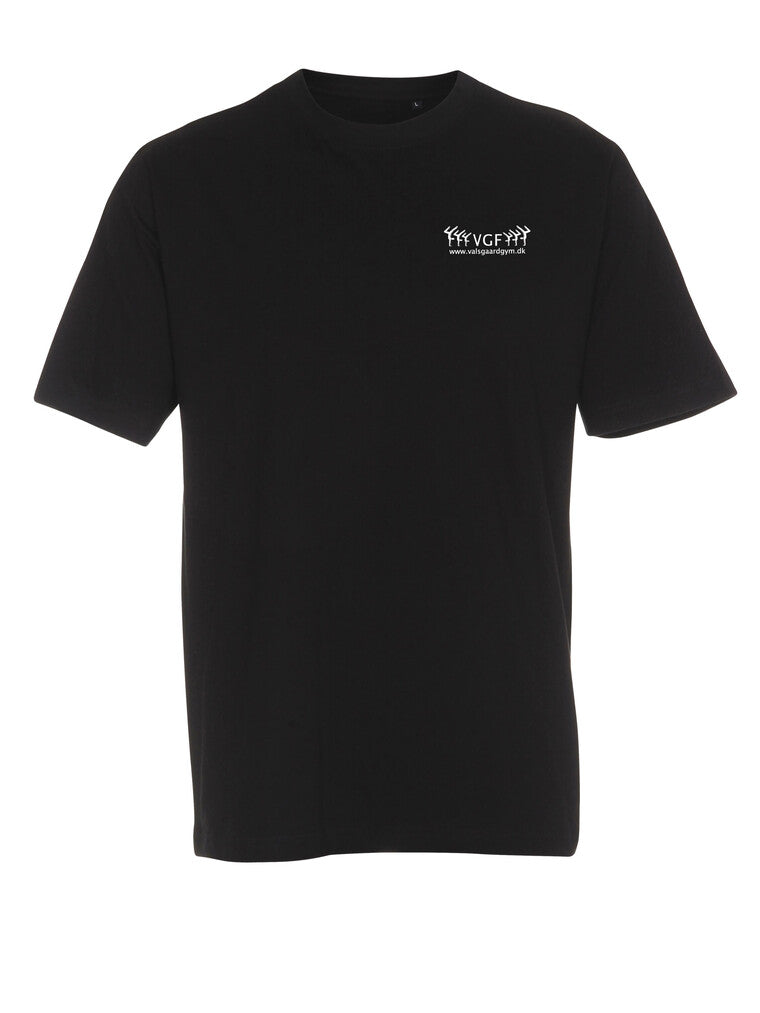 Bomulds t-shirt | Valsgaard GF Black