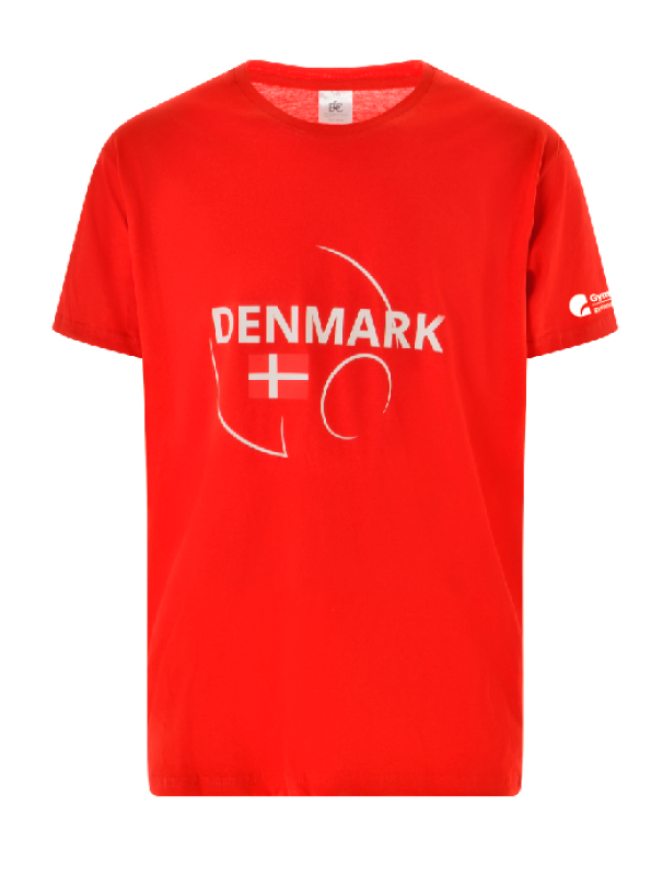 Denmark supporter tee | Unisex