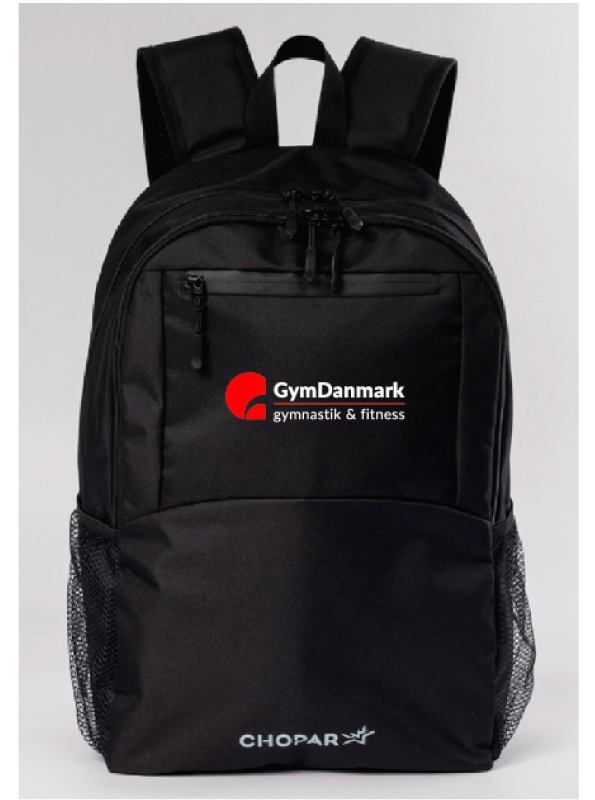 GymDanmark | Backpack | 20L Black