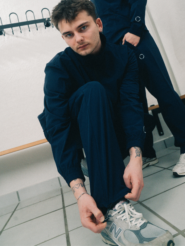 Tech 01 pants | Unisex Navy