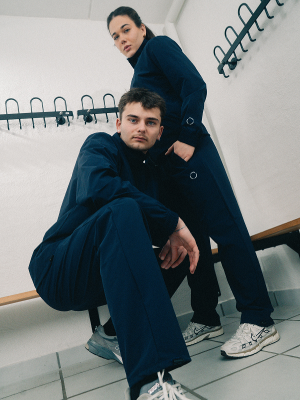 Tech 01 pants | Unisex Navy
