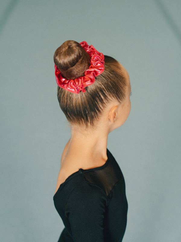Scrunchies | Hårbånd Pink minidot