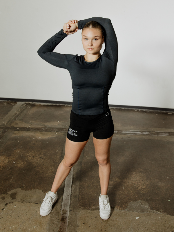 LS training shirt Navy