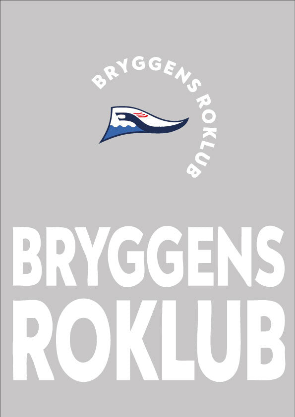 Bryggens Roklub. Logopakke 1 (4-col)