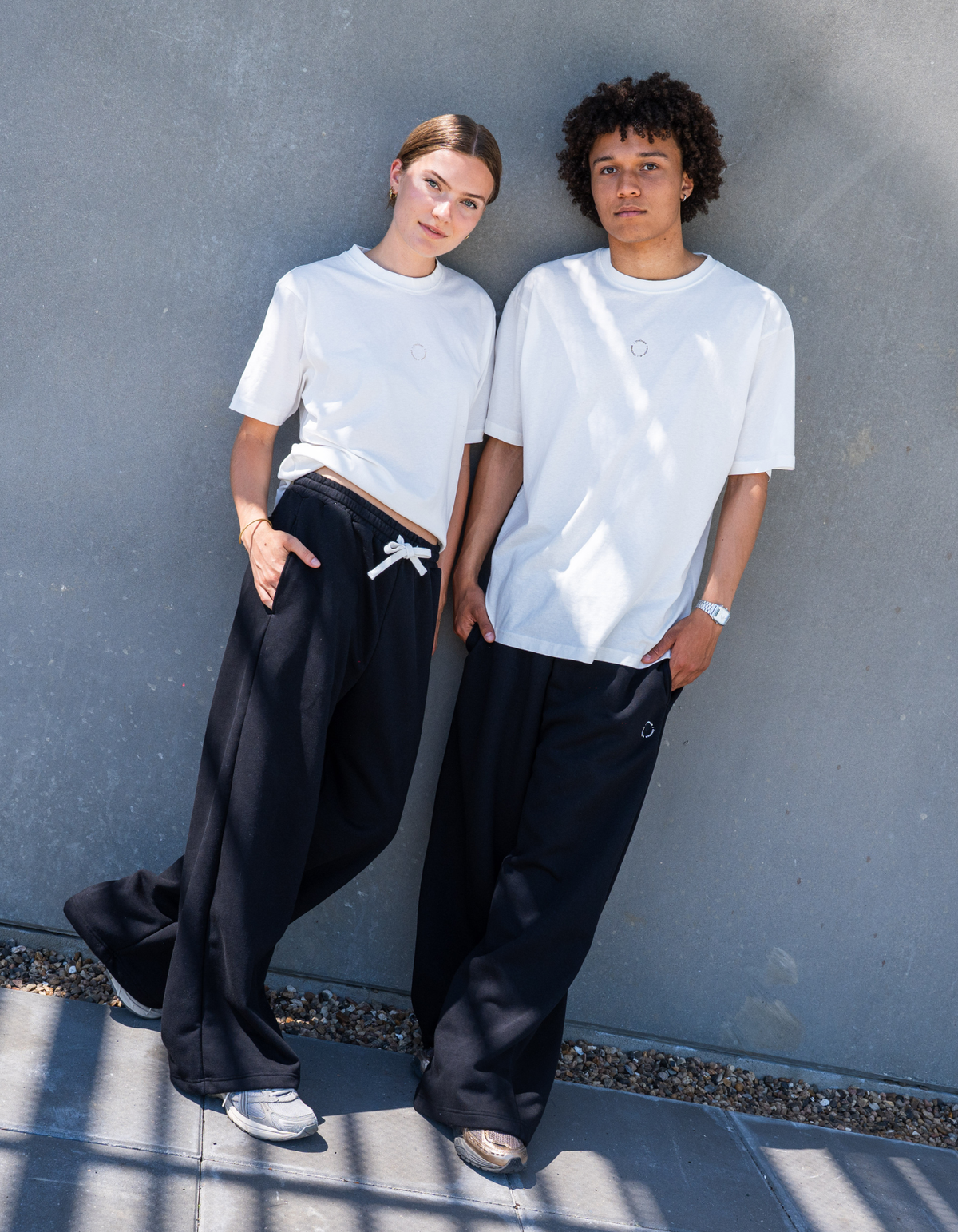 Wide sweatpants | Unisex | Black