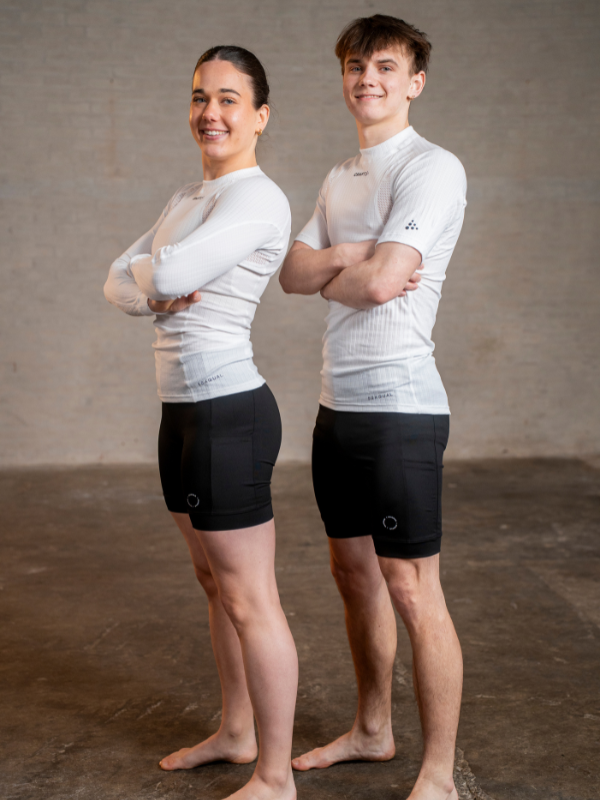 Roshorts med lomme I Unisex
