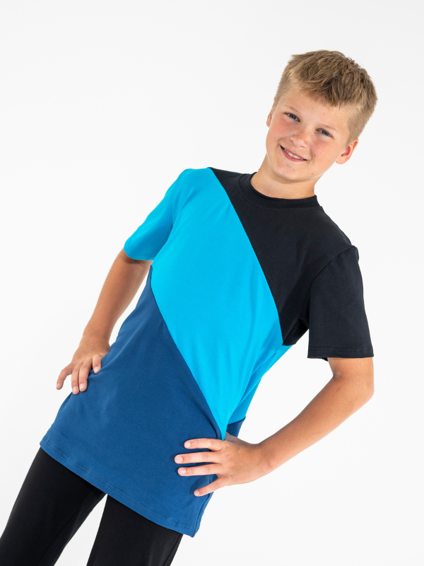 Loose T-shirt | NS-178 Blue