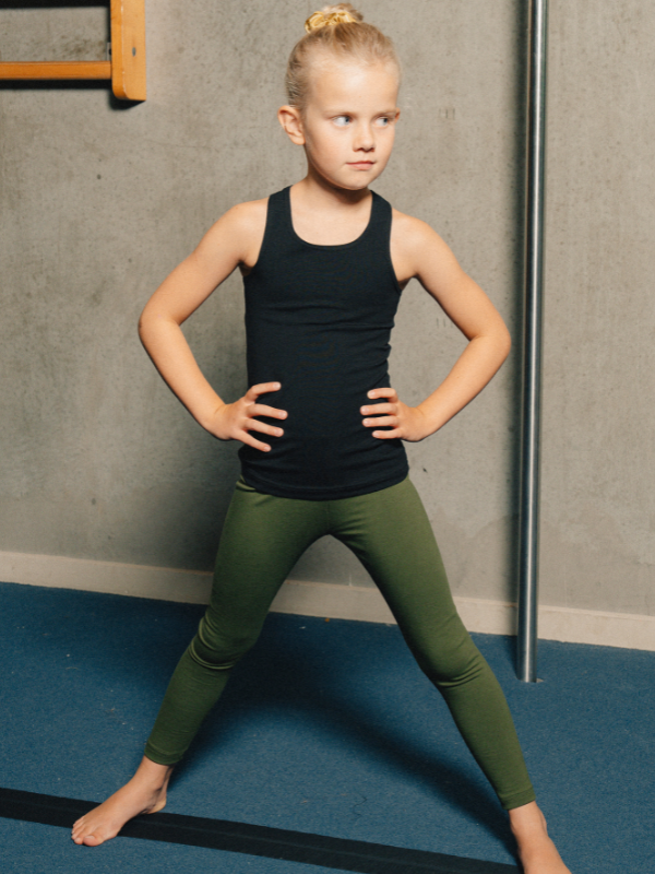 Leggings børn | NS-179 Dark green