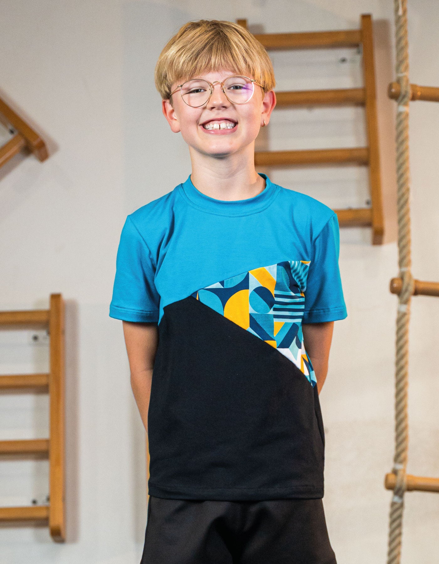Flot og enkel loose t-shirt til gymnastik | CHOPAR.dk