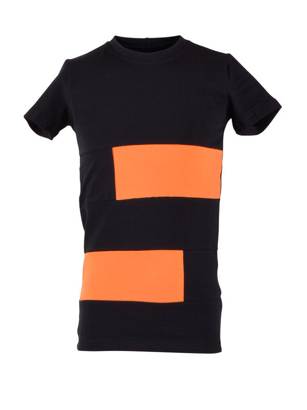 T-shirt | NS-136 Udg Black-orange