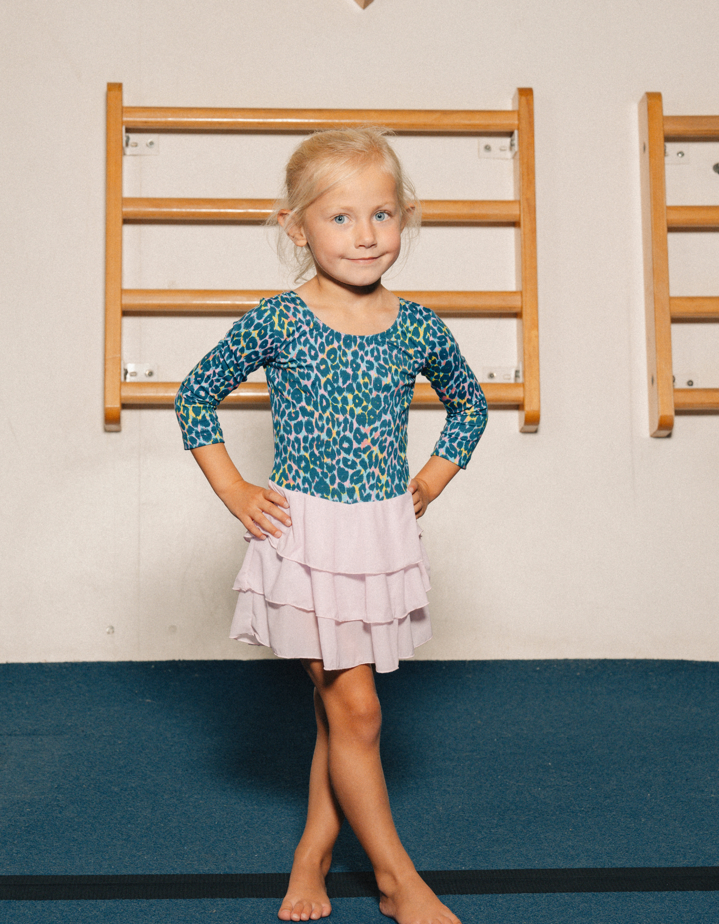 Gymnastikdragt | NS-180 Blue Leo