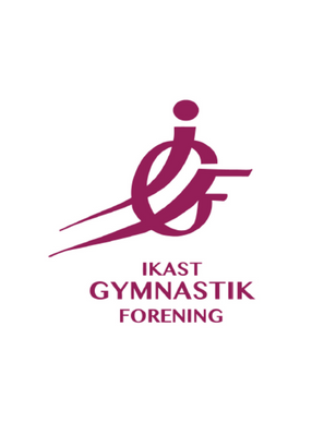 Ikast GF - rødt logo