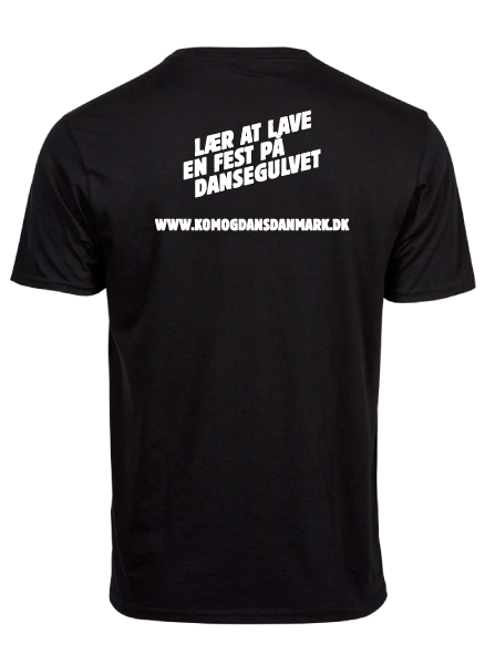 Kom og dans | Organic Tee | Unisex Black
