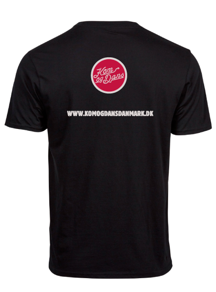 Kom og dans | Organic Tee | Unisex Black
