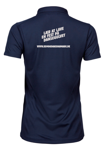 Kom og dans | Sports polo | Dame Navy