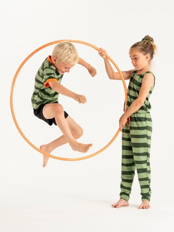 Buksedragt | NS-159 | Outlet Green Stripes