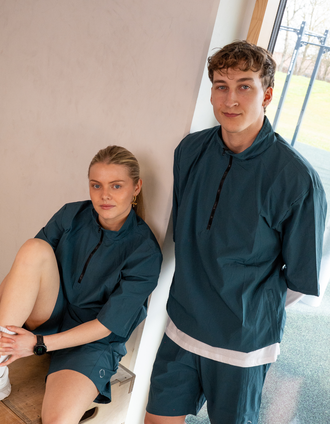 Tech Anorak SS | Petrol