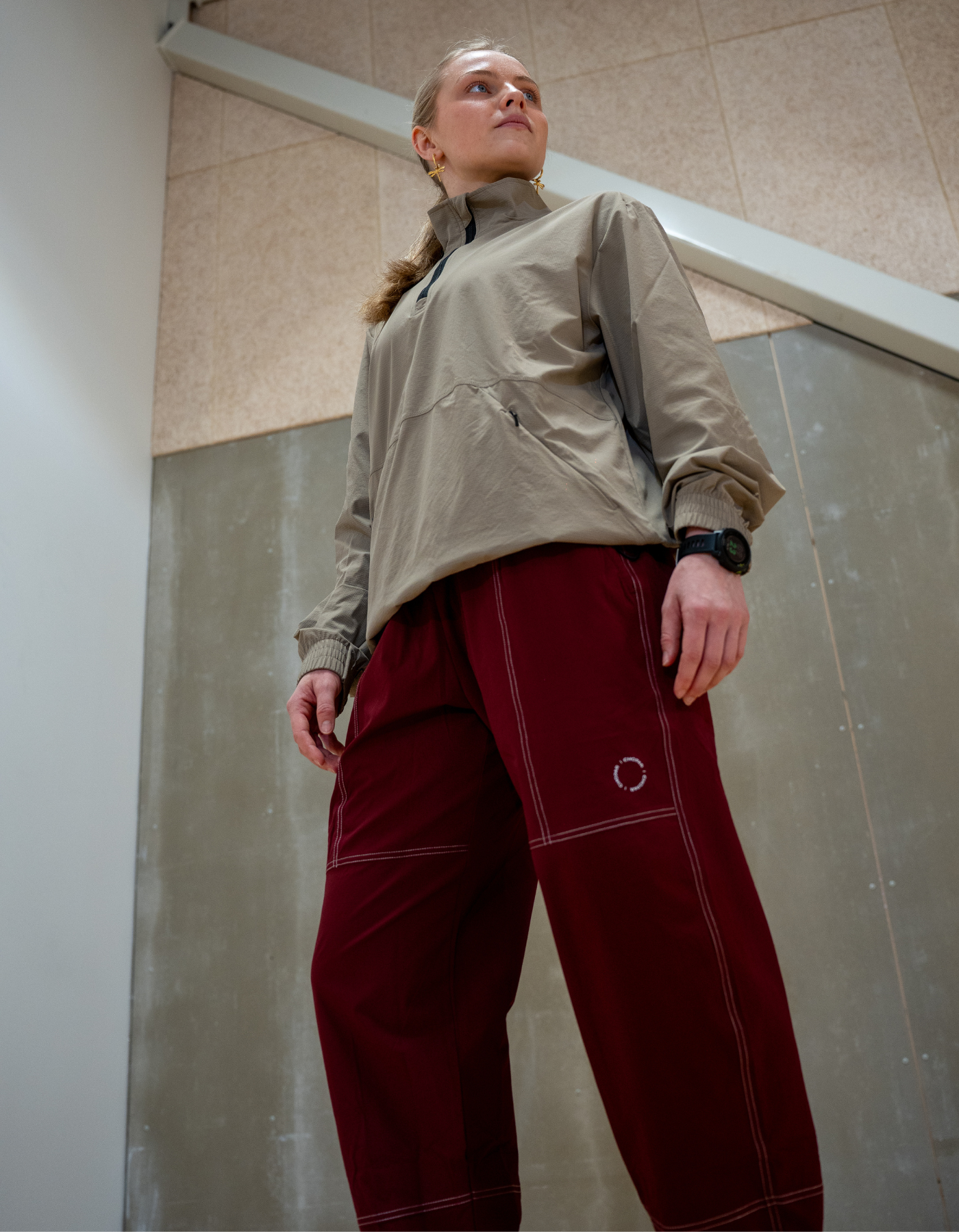 Tech 02 pants | Unisex | Reddish