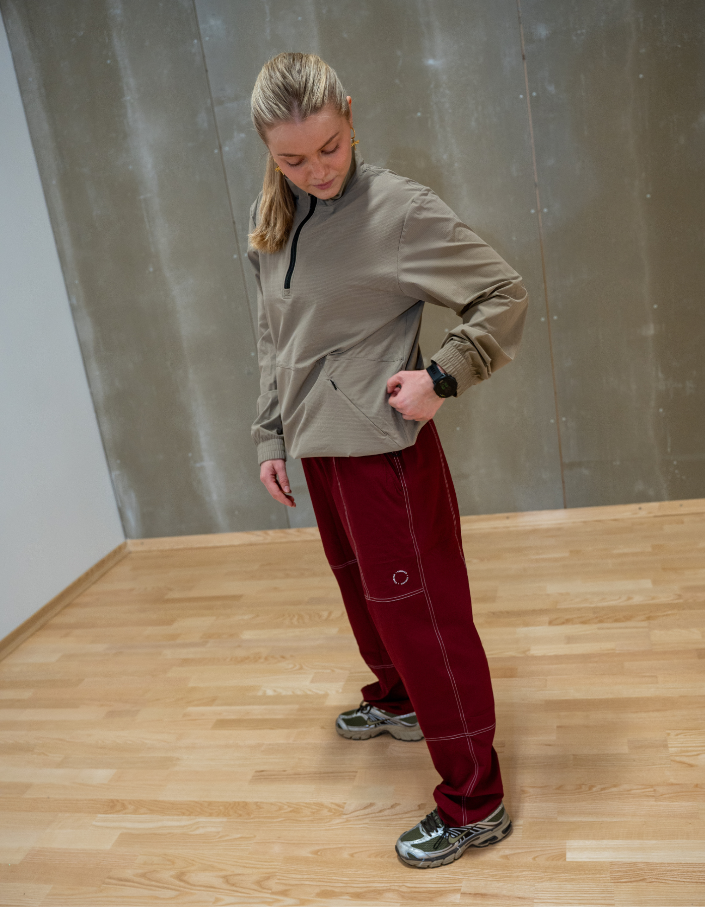 Tech 02 pants | Unisex | Reddish